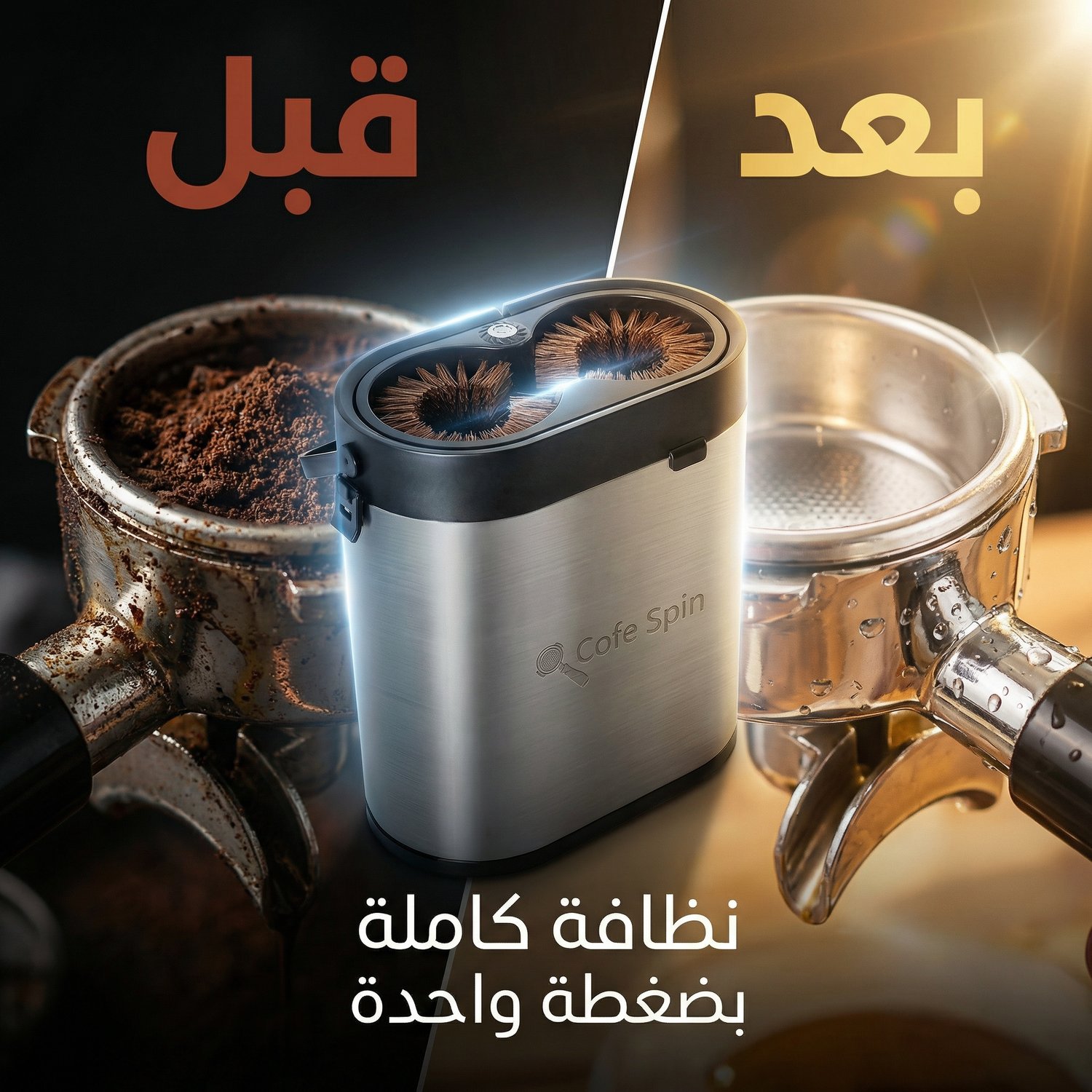 Cofespin — قبل و بعد التنظيف